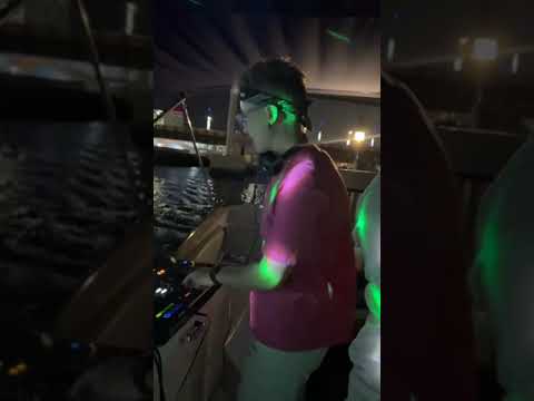 Yacht birthday party