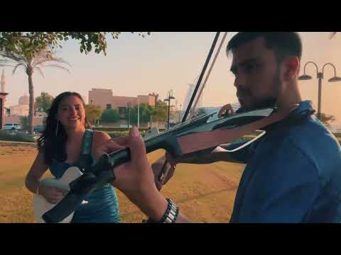 Duo band Singer and Violin