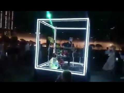 Water drums in dubai Armani hotel