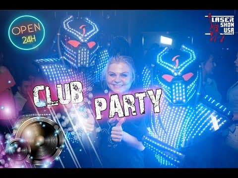 Club party- LED ROBOTS
