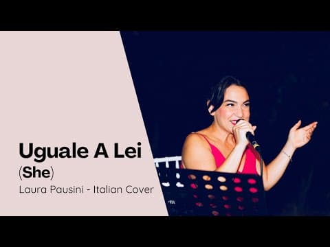Laura Pausini Italian cover