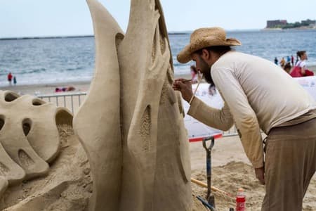 Sand Sculpting